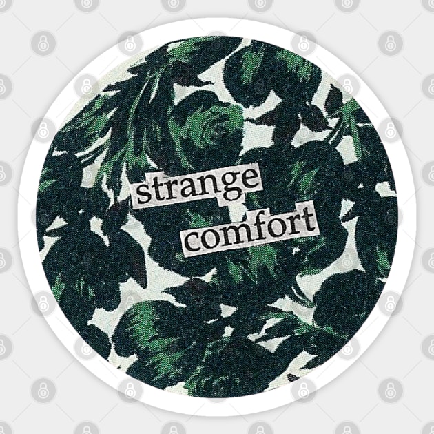 strange comfort collage art Sticker by UndrDesertMoons